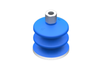 GIMATIC VACUUM CUP SUCTION CUP VG.LB53 HNBR 60 SHORE, G1/8” FEMALE, HEX 16 MM WITH SILICONE RING
