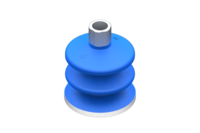 GIMATIC VACUUM CUP SUCTION CUP VG.LB53 HNBR 60 SHORE, G1/4” FEMALE, HEX 16 MM WITH SILICONE RING