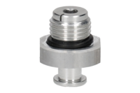 GIMATIC CHECK VALVE FITTING G1/4'' MALE WITH CHECK VALVE WITH SPHERE DIAMETER 7.5, CALIBRATED HOLE DIAMETER 0.6, HEXAGON 19