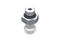 GIMATIC VACUUM CUP SUCTION CUP VG.B6 SILICONE FDA 50 SHORE, M5 MALE, HEX 8MM