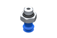 GIMATIC VACUUM CUP SUCTION CUP VG.B6 HNBR 60 SHORE, M5 MALE, HEX 8MM