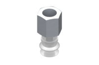 GIMATIC VACUUM CUP VG.B11 SUCTION CUP, FDA-COMPLIANT SILICONE, 50 SHORE, G1/8? FEMALE, 13 MM HEX