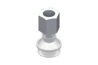 GIMATIC VACUUM CUP VG.B16 SUCTION CUP, FDA-COMPLIANT SILICONE, 50 SHORE, G1/8? FEMALE, 13 MM HEX