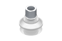 GIMATIC VACUUM CUP VG.B33 SUCTION CUP, FDA-COMPLIANT SILICONE, 50 SHORE, G1/4? FEMALE, 16 MM HEX