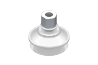 GIMATIC VACUUM CUP VG.B42 SUCTION CUP, FDA-COMPLIANT SILICONE, 50 SHORE, G1/8? FEMALE, 16 MM HEX