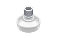 GIMATIC VACUUM CUP VG.B42 SUCTION CUP, FDA-COMPLIANT SILICONE, 50 SHORE, G1/4? FEMALE, 16 MM HEX