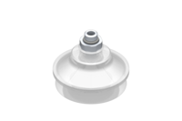 GIMATIC VACUUM CUP VG.B53 SUCTION CUP, FDA-COMPLIANT SILICONE, 50 SHORE, G1/8? MALE, 16 MM HEX