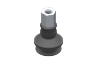 GIMATIC VACUUM CUP VG.B16 SUCTION CUP, EPDM, 50 SHORE, M5 FEMALE, 8 MM HEX