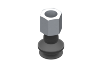 GIMATIC VACUUM CUP VG.B16 SUCTION CUP, EPDM, 50 SHORE, G1/8? FEMALE, 13 MM HEX