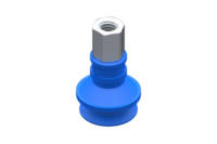 GIMATIC VACUUM CUP VG.B16 SUCTION CUP, HNBR, 60 SHORE, M5 FEMALE, 8 MM HEX