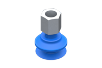 GIMATIC VACUUM CUP VG.B22 SUCTION CUP, HNBR, 60 SHORE, G1/8? FEMALE, 13 MM HEX