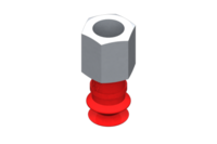 GIMATIC VACUUM CUP VG.B11 SUCTION CUP, FDA-COMPLIANT SILICONE, 50 SHORE, G1/8" FEMALE, 13 MM HEX