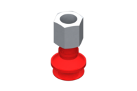 GIMATIC VACUUM CUP VG.B16 SUCTION CUP, FDA-COMPLIANT SILICONE, 50 SHORE, G1/8" FEMALE, 13 MM HEX