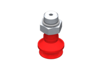 GIMATIC VACUUM CUP VG.B16 SUCTION CUP, FDA-COMPLIANT SILICONE, 50 SHORE, G1/8" MALE, 13 MM HEX