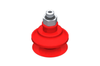GIMATIC VACUUM CUP VG.B22 SUCTION CUP, FDA-COMPLIANT SILICONE, 50 SHORE, M5 MALE, 8 MM HEX