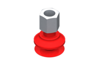 GIMATIC VACUUM CUP VG.B22 SUCTION CUP, FDA-COMPLIANT SILICONE, 50 SHORE, G1/8" FEMALE, 13 MM HEX