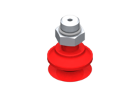 GIMATIC VACUUM CUP VG.B22 SUCTION CUP, FDA-COMPLIANT SILICONE, 50 SHORE, G1/8" MALE, 13 MM HEX