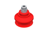 GIMATIC VACUUM CUP VG.B33 SUCTION CUP, FDA-COMPLIANT SILICONE, 50 SHORE, G1/8" MALE, 12 MM HEX