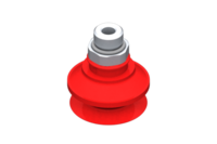 GIMATIC VACUUM CUP VG.B33 SUCTION CUP, FDA-COMPLIANT SILICONE, 50 SHORE, G1/4" MALE, 17 MM HEX