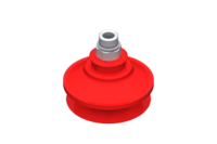 GIMATIC VACUUM CUP VG.B42 SUCTION CUP, FDA-COMPLIANT SILICONE, 50 SHORE, G1/8" MALE, 12 MM HEX