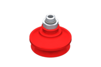 GIMATIC VACUUM CUP VG.B42 SUCTION CUP, FDA-COMPLIANT SILICONE, 50 SHORE, G1/8" MALE, 16 MM HEX
