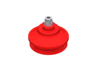 GIMATIC VACUUM CUP VG.B53 SUCTION CUP, FDA-COMPLIANT SILICONE, 50 SHORE, G1/8" MALE, 12 MM HEX