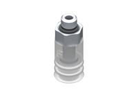 GIMATIC VACUUM CUP VG.LB9 SUCTION CUP, FDA-COMPLIANT SILICONE, 50 SHORE, M5 MALE, 8 MM HEX
