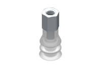 GIMATIC VACUUM CUP VG.LB11 SUCTION CUP, FDA-COMPLIANT SILICONE, 50 SHORE, M5 FEMALE, 8 MM HEX