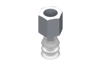 GIMATIC VACUUM CUP VG.LB11 SUCTION CUP, FDA-COMPLIANT SILICONE, 50 SHORE, G1/8? FEMALE, 13 MM HEX
