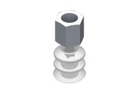 GIMATIC VACUUM CUP VG.LB16 SUCTION CUP, FDA-COMPLIANT SILICONE, 50 SHORE, G1/8? FEMALE, 13 MM HEX