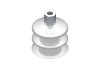 GIMATIC VACUUM CUP VG.LB53 SUCTION CUP, FDA-COMPLIANT SILICONE, 50 SHORE, G1/8? FEMALE, 16 MM HEX