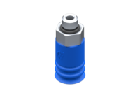 GIMATIC VACUUM CUP VG.LB9 SUCTION CUP, HNBR, 60 SHORE, M5 MALE, 8 MM HEX