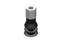GIMATIC VACUUM CUP VG.LB11 SUCTION CUP, NBR, 50 SHORE, M5 FEMALE, 8 MM HEX