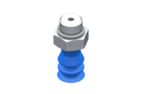 GIMATIC VACUUM CUP VG.LB11 SUCTION CUP, HNBR, 60 SHORE, G1/8? MALE, 13 MM HEX