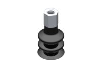 GIMATIC VACUUM CUP VG.LB16 SUCTION CUP, NBR, 50 SHORE, M5 FEMALE, 8 MM HEX