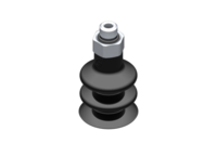 GIMATIC VACUUM CUP VG.LB16 SUCTION CUP, NBR, 50 SHORE, M5 MALE, 8 MM HEX