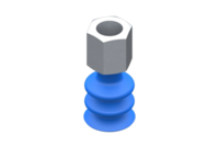 GIMATIC VACUUM CUP VG.LB16 SUCTION CUP, HNBR, 60 SHORE, G1/8? FEMALE, 13 MM HEX