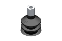 GIMATIC VACUUM CUP VG.LB22 SUCTION CUP, NBR, 50 SHORE, M5 FEMALE, 8 MM HEX