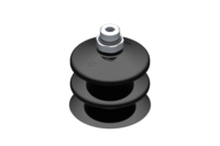 GIMATIC VACUUM CUP SUCTION CUP VG.LB53 NBR 50 SHORE, G1/4” MALE, HEX 17 MM