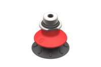 GIMATIC VACUUM CUP VG.IS25 SUCTION CUP, POLYURETHANE, 30/60 SHORE, G1/8? MALE / M5 FEMALE