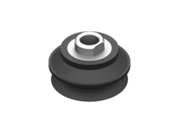 GIMATIC VACUUM CUP VG.B77 SUCTION CUP, NBR, 60 SHORE, G1/2" FEMALE