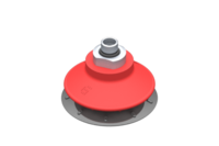 GIMATIC VACUUM CUP VG.IS55 SUCTION CUP, POLYURETHANE, 30/60 SHORE, G1/8" MALE