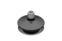 GIMATIC VACUUM CUP VG.B63 SUCTION CUP, NBR, 60 SHORE, G1/4'' FEMALE, 17 MM HEX