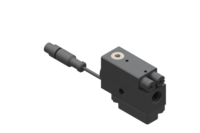 GIMATIC VACUUM EJ-ATM-LINE-SMALLX2-LP-2 VACUUM PUMP WITH HOLDER, G1/8" VACUUM PORT, PRE-SET VACUUM SWITCH NPN -8.86 INHG