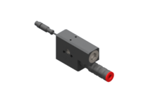GIMATIC VACUUM EJ-BLOWOFF-MEDIUM-HF-2 VACUUM PUMP WITH HOLDER AND INTEGRATED SILENCER, G3/8" VACUUM PORT, PRE-SET VACUUM SWITCH PNP -8.86 INHG