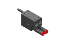 GIMATIC VACUUM EJ-BLOWOFF-MEDIUMX2-HF-2 VACUUM PUMP WITH HOLDER AND INTEGRATED SILENCER, G3/8" VACUUM PORT, PRE-SET VACUUM SWITCH NPN -20.67 INHG