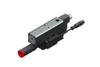 GIMATIC VACUUM VACUUM PUMP EJ-BSV-MEDIUM-HV-2 WITH INTEGRATED HOLDER AND SILENCER, ON/OFF VACUUM SV NO, 24VDC, 1.2W, M8 3 POLI, IP54, G3/8'' VACUUM PORT AND NPN PRE-SET VALVE -30 KPA