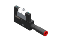 GIMATIC VACUUM EJ-BSVLG-LARGE-HV-2-ISO VACUUM PUMP WITH HOLDER AND INTEGRATED SILENCER, WITH 3/2 X2 NC SOLENOID VALVE FOR VACUUM AND BLOW-OFF, M12X1 5-PIN CONNECTION, G1/2" VACUUM PORT