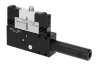 GIMATIC VACUUM EJ-BSVLG-LARGE-HF-3-ISO VACUUM PUMP WITH HOLDER, 3/2 X2 NO SOLENOID VALVE FOR VACUUM AND BLOW-OFF, M12X1 5-PIN CONNECTION, IP54, G1/2" VACUUM PORT
