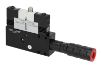 GIMATIC VACUUM EJ-BSVLG-LARGE-HV-2-NR-ISO VACUUM PUMP WITH HOLDER, 3/2 X2 NC SOLENOID VALVE FOR VACUUM AND BLOW-OFF, M12X1 5-PIN CONNECTION, IP54, G1/2" VACUUM PORT (ENERGY SAVING)